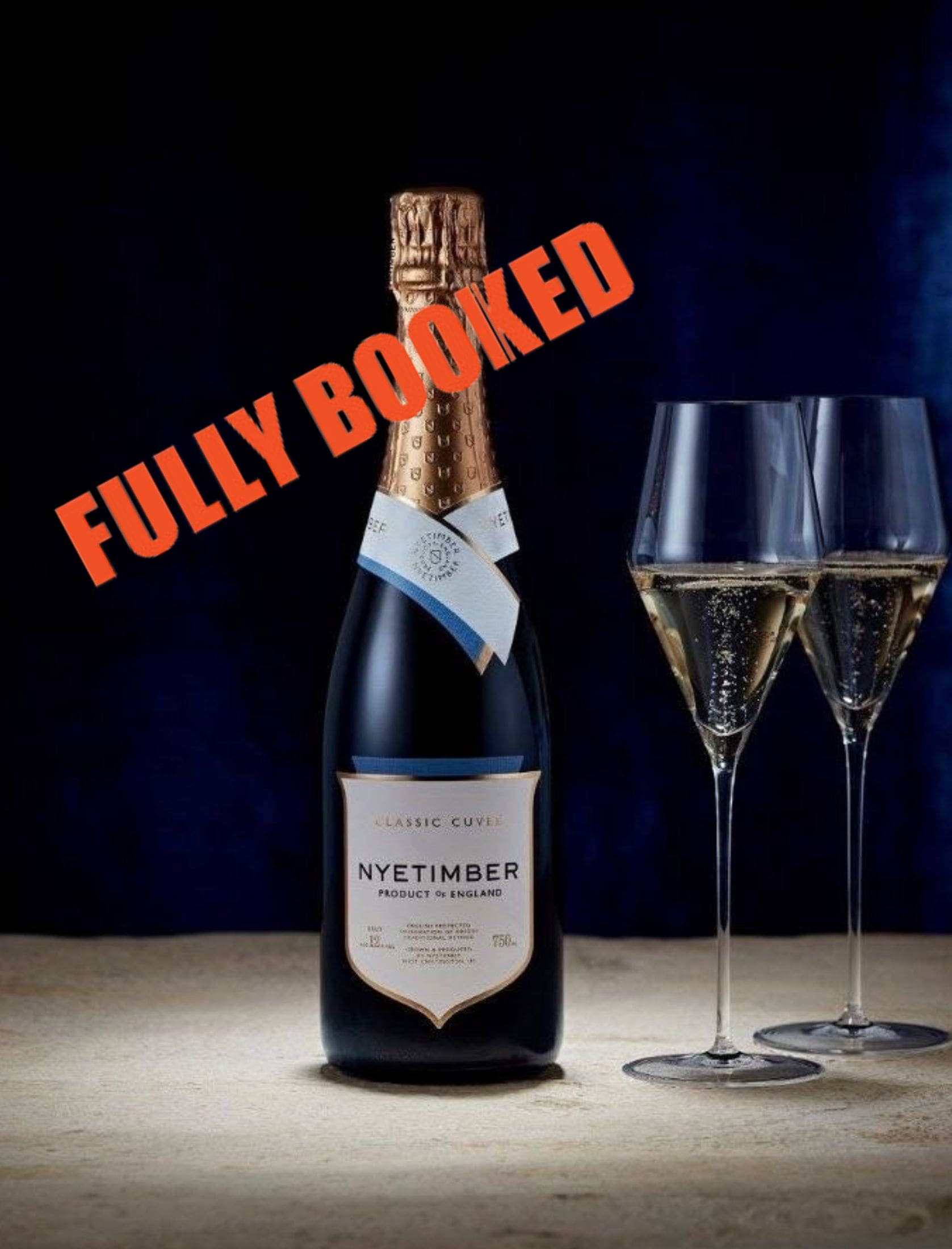 Nyetimber Fully Booked
