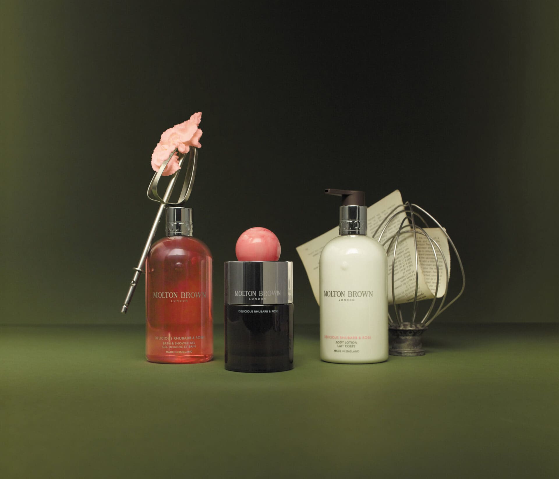 Delicious Rhubarb & Rose Collection