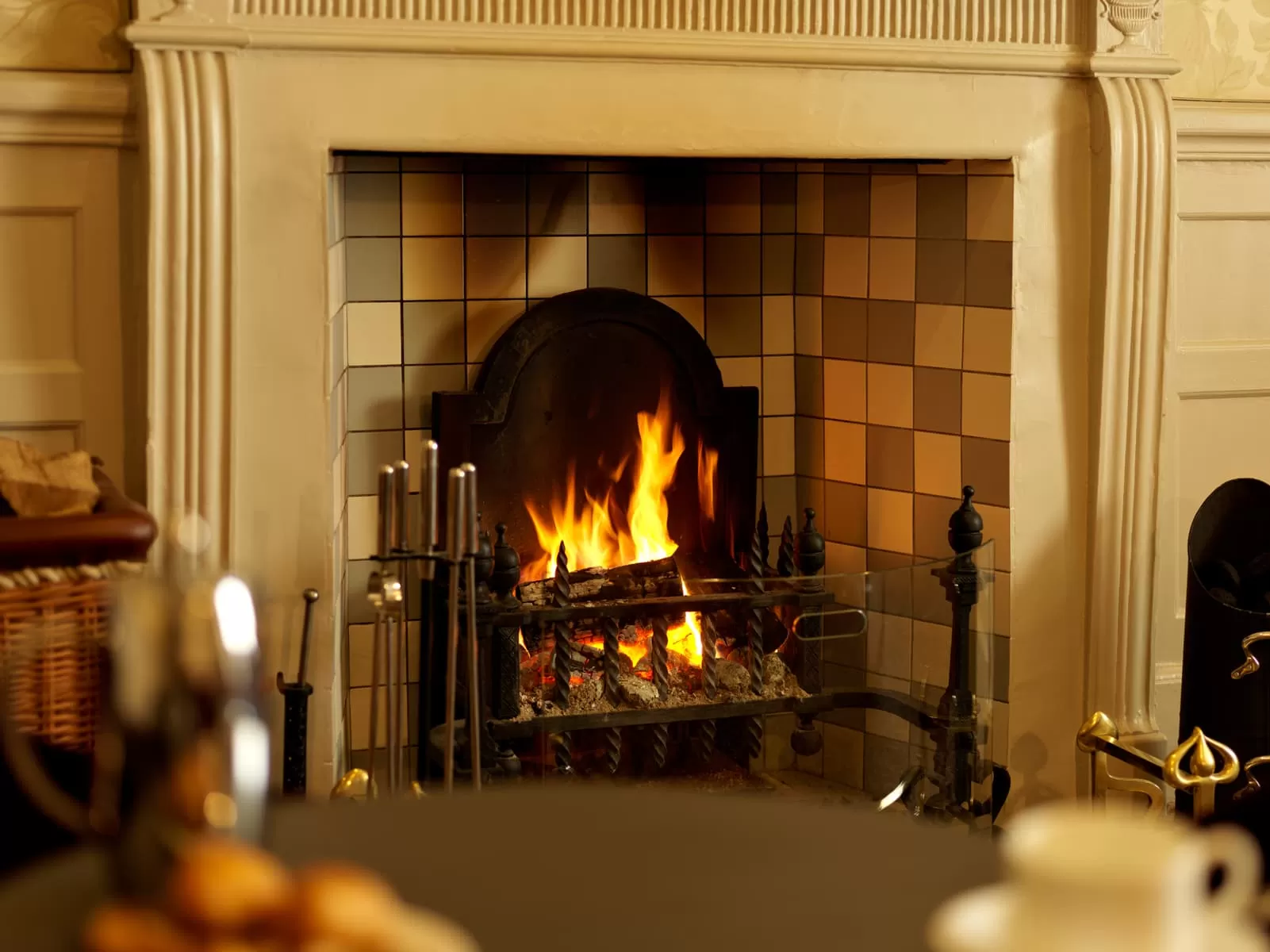 fireplace