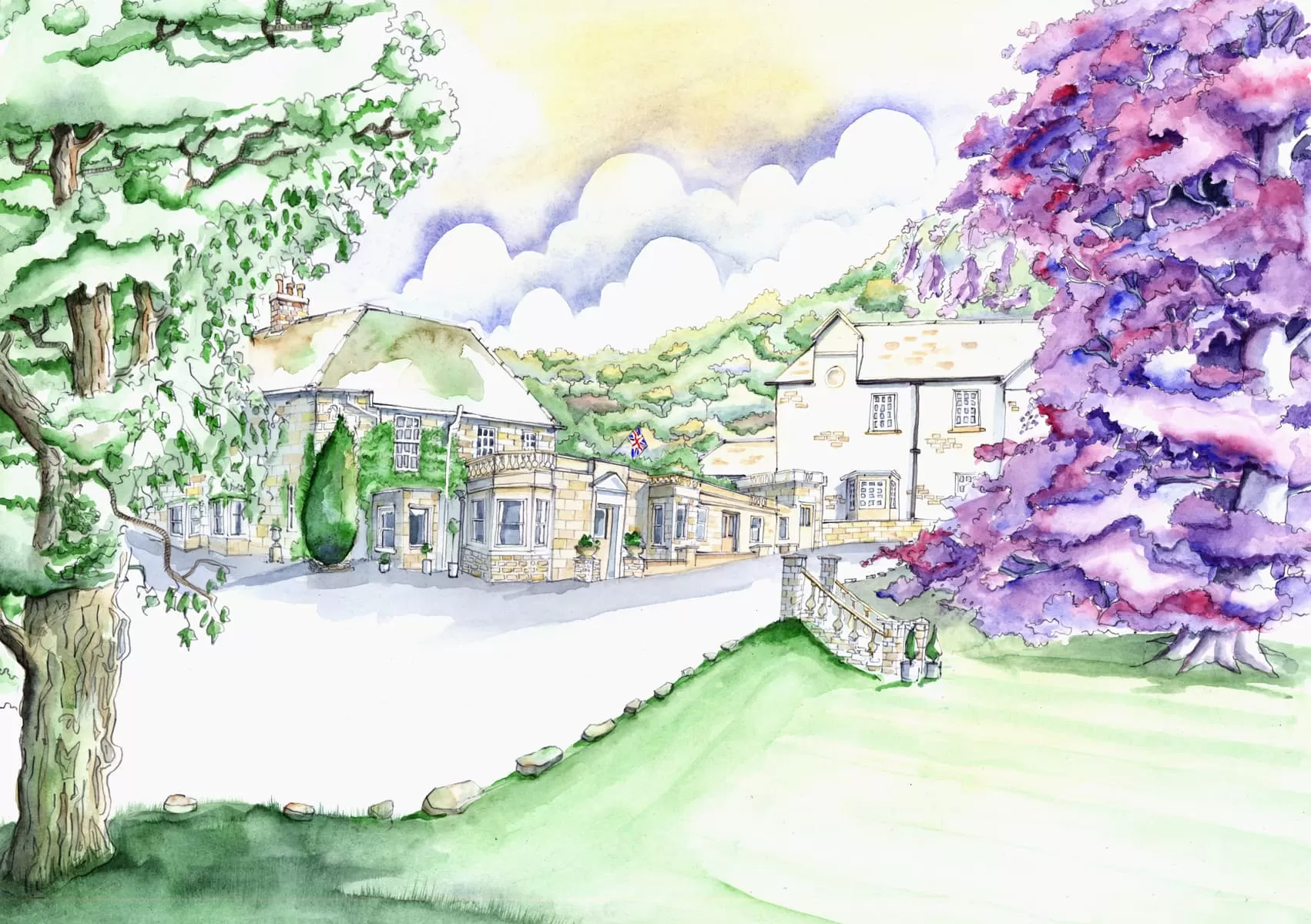 Wentbridge watercolour